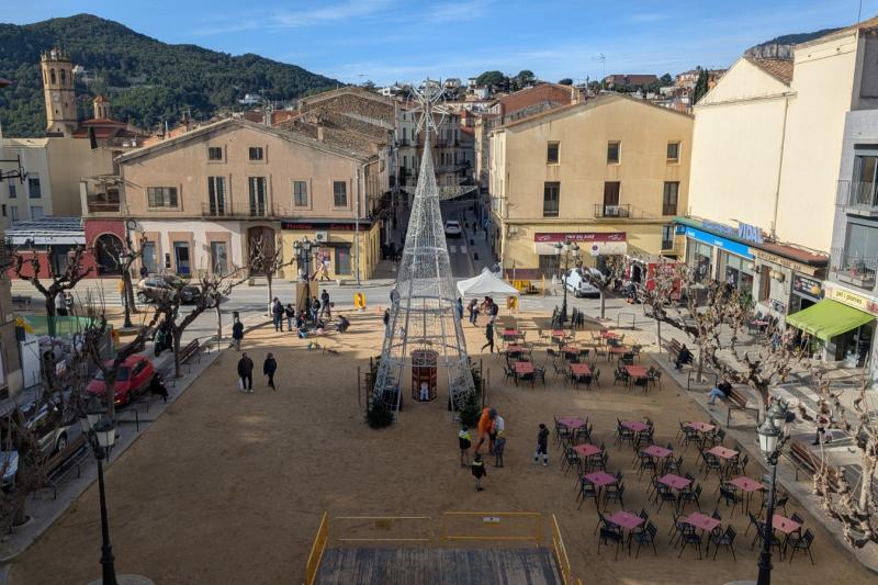 Plaça Josep Umbert Ventura de Sant Feliu de Codines