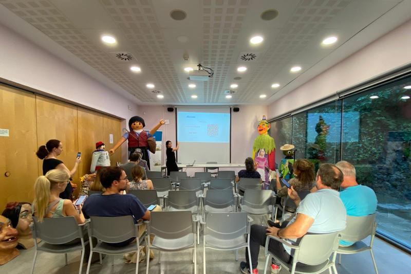 Ponència de presentació dels pressupostos participatius a l'Ajuntament de Sant Feliu.
