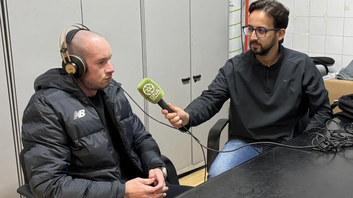 L'entrevista a Bruno Alfonso al pavelló Francesc Cassart