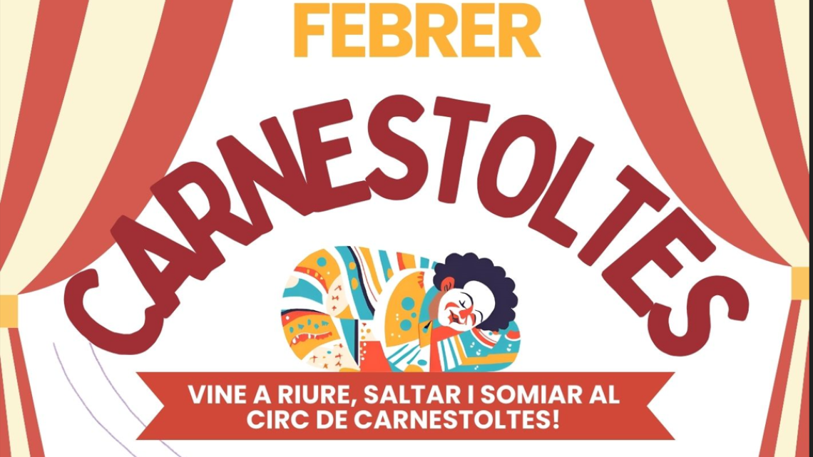 Cartell del carnestoltes del 2025