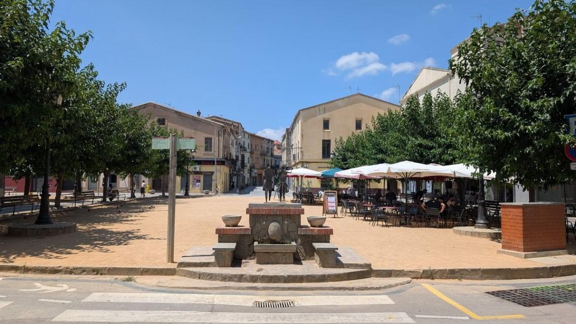 La plaça Josep Umbert Ventura / Foto: Gemma Permanyer