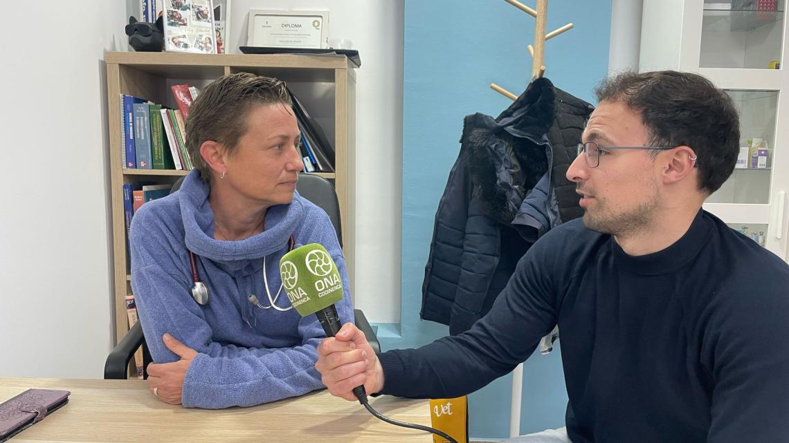 Tània Martin, propietària de la consulta veterinària Capicua de Sant Feliu de Codines