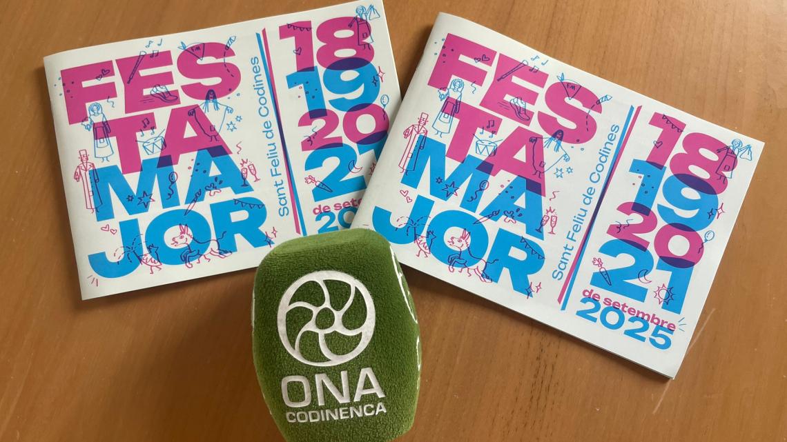 Portada del programa de la Festa Major de Sant Feliu d'enguany.