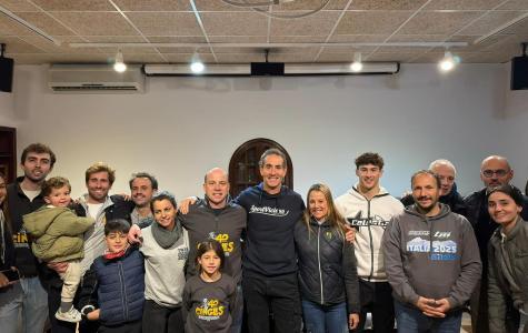 El relleu a la presidència del Moto Club. Foto: Moto Club Cingles de Bertí
