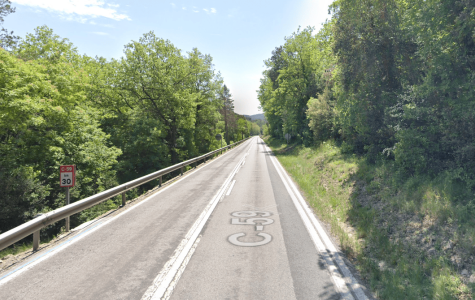 C59 a l'altura del km 30 on el tallaran durant una setmana a la nit