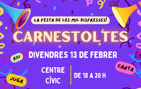 Cartell del Carnestoltes de Sant Feliu de Codines que se celebra avui 13 de febrer.