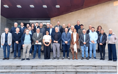 Representants dels consistoris del Vallès Oriental en el Consell d'Alcaldies a la Roca del Vallès.