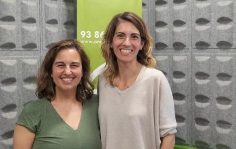fotografia a l'estudi on està Noemí Mauri Carbonés i part de l'equip de Vincles