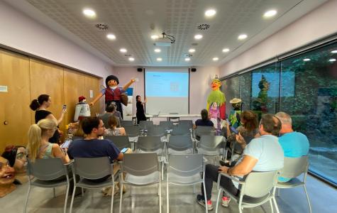 Ponència de presentació dels pressupostos participatius a l'Ajuntament de Sant Feliu.