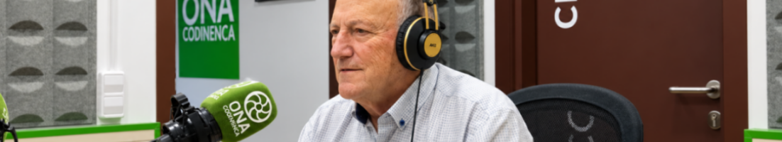 Lluís Auroux, autor d’un treball sobre la història dels cinemes, les emissores de ràdio i la televisió a Sant Feliu de Codines.